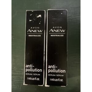 2 AVON ANEW NEUTRALIZE ANTI-POLLUTION SERUM 7ml travel size New